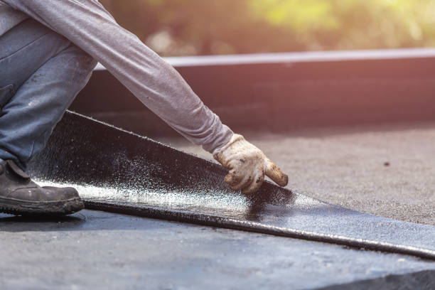 Professional Emergency Waterproofing technician working in Vesper, WI